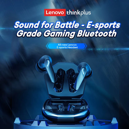 Choice Lenovo GM2 Pro Wireless Bluetooth 5.3 Earphones Gaming Low Latency Dual Mode Music Earbuds Sports In-Ear Headset With Mic Beauty World Shop