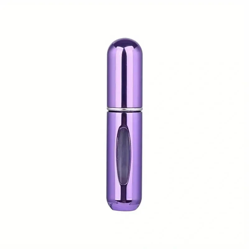 Portable Mini Travel High-end Perfume Bottle Base Refill Bottle Straight Charging Small Sample Perfume Aluminum Material Beauty Fashion