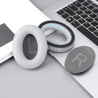 Replacement Ear Pads Soft Protein Leather Ear Cushion Earpads Headphones Ear Cushions  for Bose QuietComfort QC25 QC15 QC35