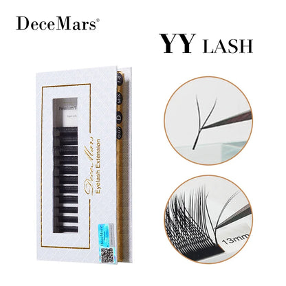 DeceMars YY Eyelash Extension 6mm-18mm Length Black Beauty World Shop