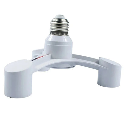 3In1 E27 to E27 extended LED bulb socket splitter adapter bracket, suitable for photography studios, kitchens, restaurants Beauty Trend Shop