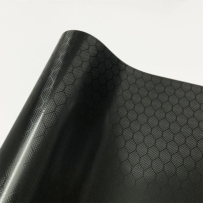 Premium Black Forged Carbon Fiber Vinyl Car Body Wrap Film For Vehicle Motorcycle Hex Cosmic Diamond Carbon Vinyl Protector Film Beauty World Shop