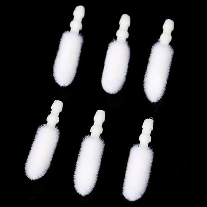 1000pcs Disposable Lip Brush Cotton Head Replacement Head for Lipstick Applicator Makeup Tool For Eyelashes Extension Beauty World Shop