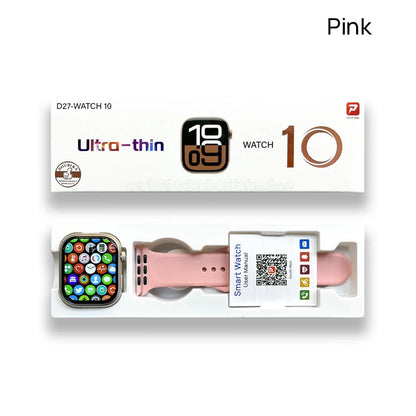 New Watch10 Series GPS Smart Watch Men Always On Display Heart Rate Body Temperature BT Call Women Waterproof Series Smartwatchs Beauty World Shop