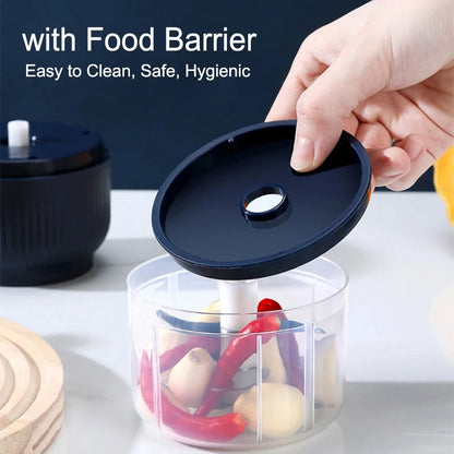 250ml Mini Wireless USB Rechargeable Electric Vegetable Chopper Garlic Crusher Food Chopper for Kitchen Gadgets for Garlic Beauty World Shop