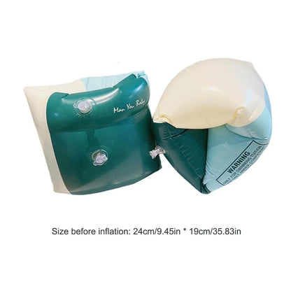 1Pair Pool Buoy Armbands Double Air Bag Inflatable Swimming Pool Float PVC Printed Arm Tube Adult Kids Arm Ring Pool Accessories Beauty World Shop