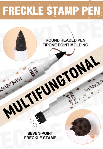 1PC Face Fake Freckles Pen Natural Waterproof Lifelike Fake Freckles Pen for Long Lasting Look Dot Spot Pen Makep Tool Cosmetic Beauty World Shop