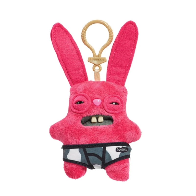 Original Fuggler Keychain Series 5 Funny Fugg Ugly Monster Plush Toys Cartoon Backpack Pendant Dolls Stuffed Peluche Gifts 11CM Beauty World Shop