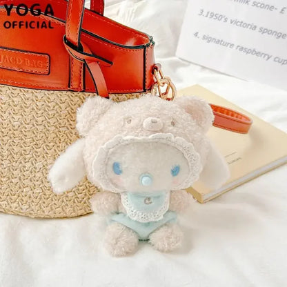 Kawai Latte Kuromi My Melody Cinnamoroll Nipple Baby 10Cm Plush Doll Pendant Ornaments Cute Gift Beauty World Shop