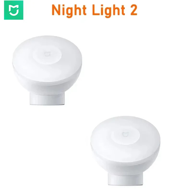 Original Mijia Night Light 2 /Night Light 3 Motion Sensor Adjustable Brightness Smart Human light Sensor Lamp Bedroom Beauty World Shop