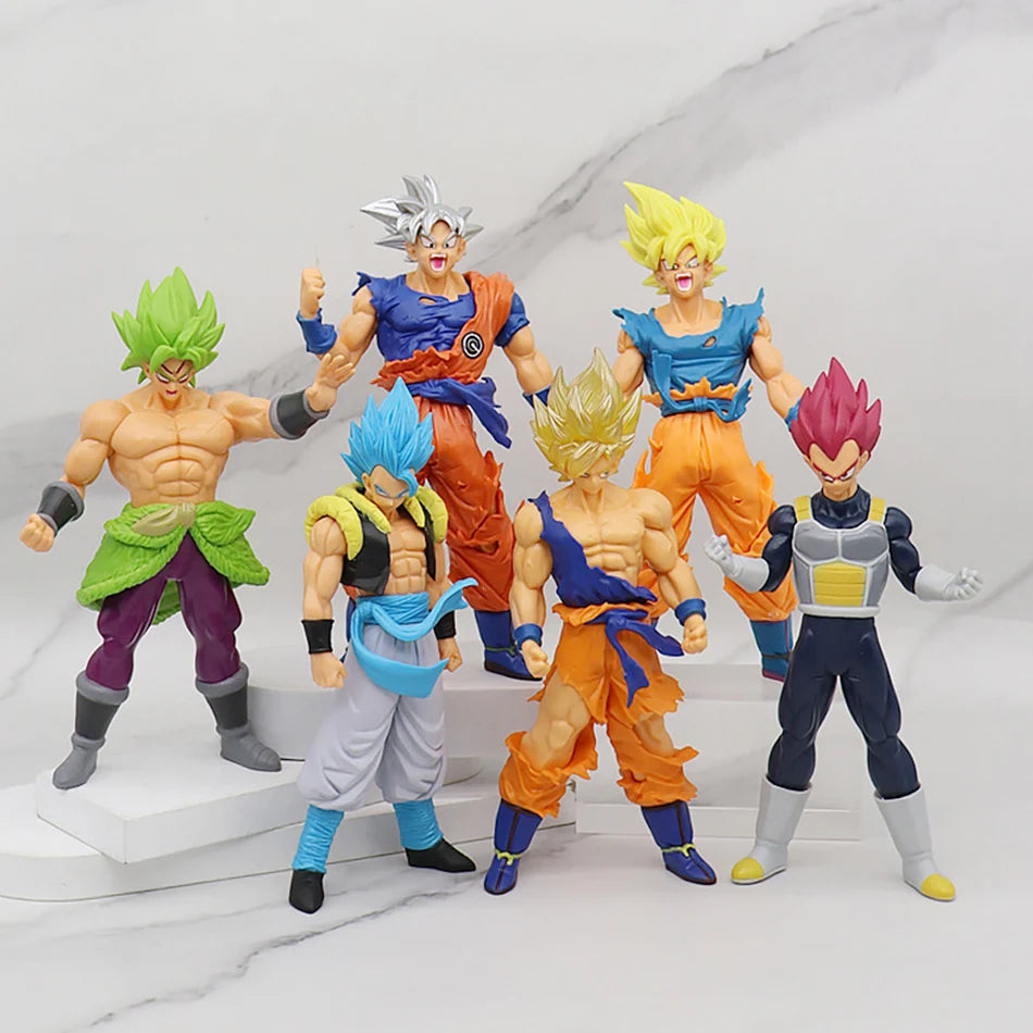 18 cm Son Goku Super Saiyan Figure Anime Dragon Ball Goku DBZ Action Figure Toys Model Gifts Collectible Figurines for Kids Toys Beauty World Shop
