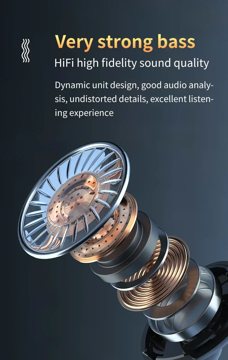 M10 TWS Wireless Headphones: Bluetooth Connection, Charging Box, 9D Stereo, Sports Waterproof Earbuds + Microphone Beauty World Shop