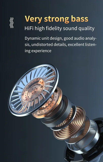 M10 TWS Wireless Headphones: Bluetooth Connection, Charging Box, 9D Stereo, Sports Waterproof Earbuds + Microphone Beauty World Shop