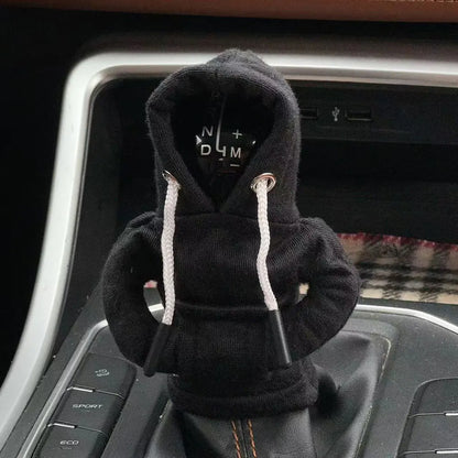 Gear Shift Mini Hoodie Cover Shift Cover Gear Handle Decoration Fits Manual Automatic Universal Car Shift Lever Interior Decor Beauty World Shop