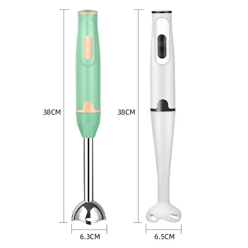 HOMEFISH Immersion Hand Stick Blender Electric Food Vegetable Grinder Handheld Stick Mixer for Smoothies Sauces Beauty World Shop