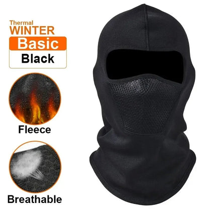 Thermal Winter Balaclava Cycling Full Face Mask Warm Outdoor Sports Motorcycle Ski Fishing Hunting Mask Fleece Scarf Cap Bandana Beauty World Shop