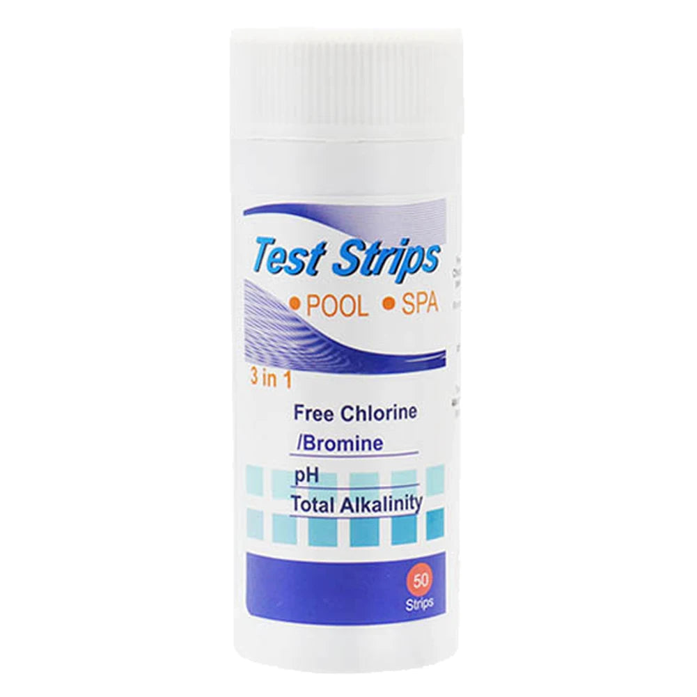 50/100pcs 3/5/6/7 in 1 Swimming Pool PH Test Strips SPA Swimming Pool Water Tester Paper Hardness Tool for Chlorine Bromine Beauty World Shop