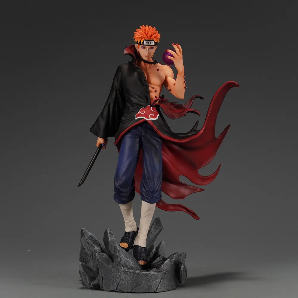 22.5cm/8.86in Anime Figures Naruto Figure Pain Figure PVC Statue Collection Model Toy Gifts Beauty World Shop