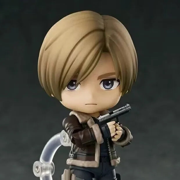 2026 New 10cm Resident Evil Anime Figure #2337 Biohazard Leon S.Kennedy Action Figures Pvc Adult Collection Model Doll Toys Gift Beauty World Shop