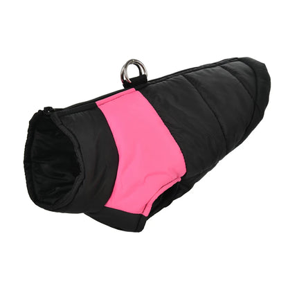 Waterproof Pet Dog Coat Vest For Small Large Dogs Winter Warm Puppy Clothes with D-ring Kitten Costume Golden Retriever Jacket