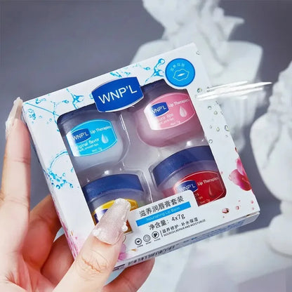 8/6/4pcs Moisturizing Lip Balm Set Lip Care Moisturizing Base Natural Plant Base Moisturizing Crack Lip Care Jelly Moisturizer Beauty Fashion