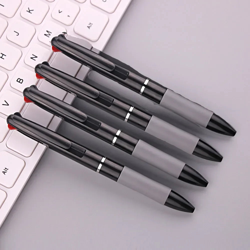3 in 1 Red/Black/Blue Ink Color 0.7mm Student Ballpoint Pens Ball Point Writing Stationery Fine School Supplies Pencils Office Beauty Trend Shop