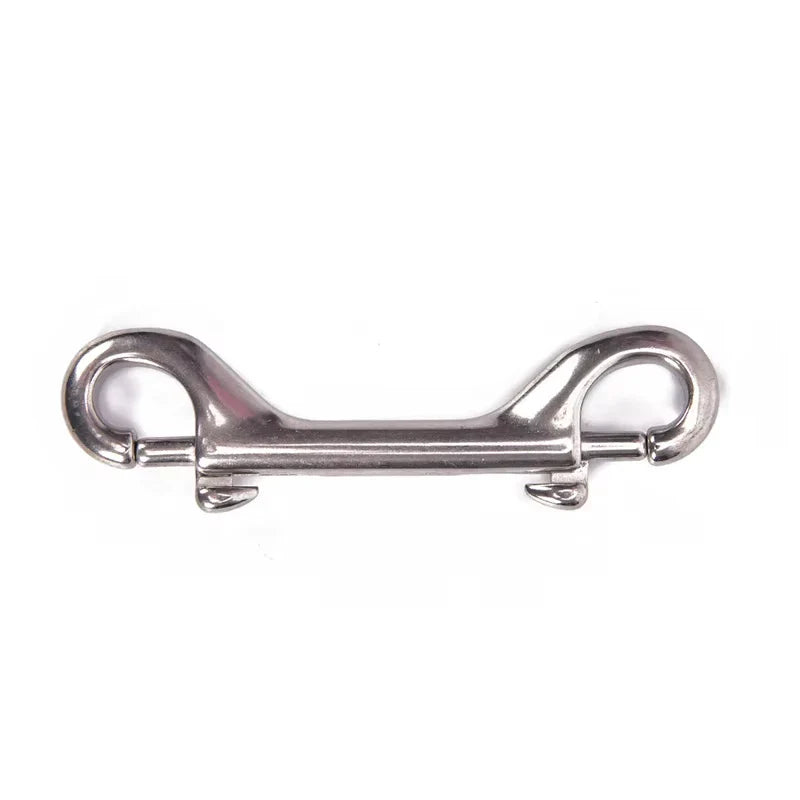 65mm 90mm 100mm 115mm Double Ended Scuba Diving Hook Stainless Steel Eye Bolt Snap Hook Quick Draw Link Carabiner Beauty Trend Shop