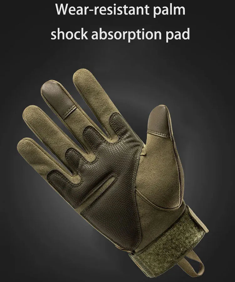 Men's and Women's Outdoor Mountaineering Hiking Wear-resistant Gloves Cycling Fitness Protective Gloves Beauty World Shop