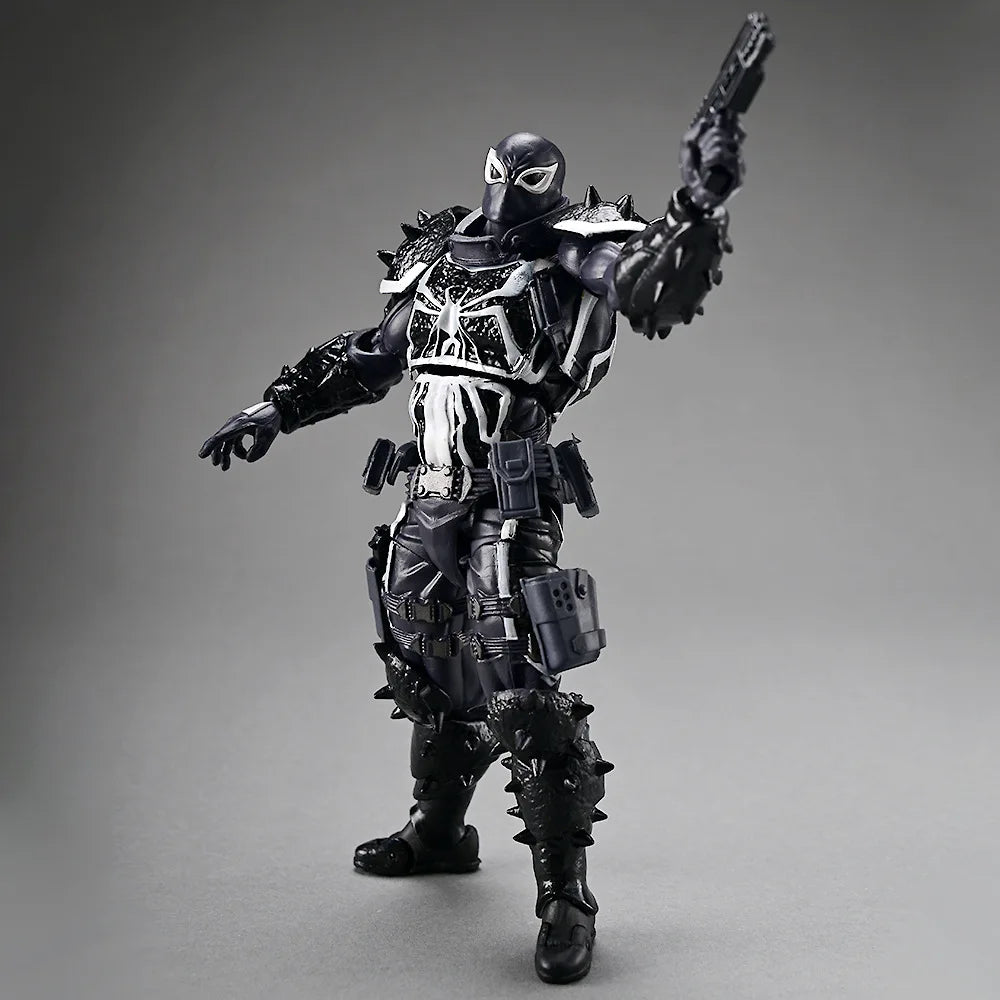 Amazing Yamaguchi Marvel Venom Agent series KO Articulated Action Figure Model Kit Desktop Ornament Collectible statue Toys Gift Beauty World Shop