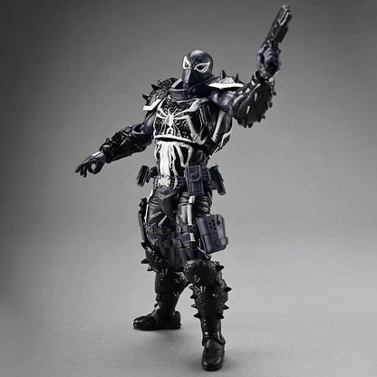 Amazing Yamaguchi Marvel Venom Agent series KO Articulated Action Figure Model Kit Desktop Ornament Collectible statue Toys Gift Beauty World Shop