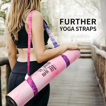 Yoga Mat Strap Stretching Band Elastic Bands Ballet Pilates Elastic Strap for Yoga Equipment Elastic Band for Fitness YJS01 Beauty World Shop