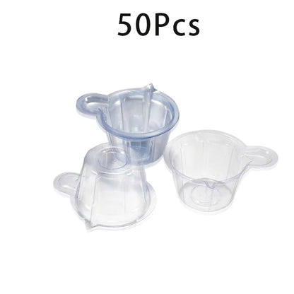 DIY Epoxy Resin Crafts Silicone Resin Mold Tool Plastic Disposable Cups Dispenser for Jewelry Making Beauty Trend Shop