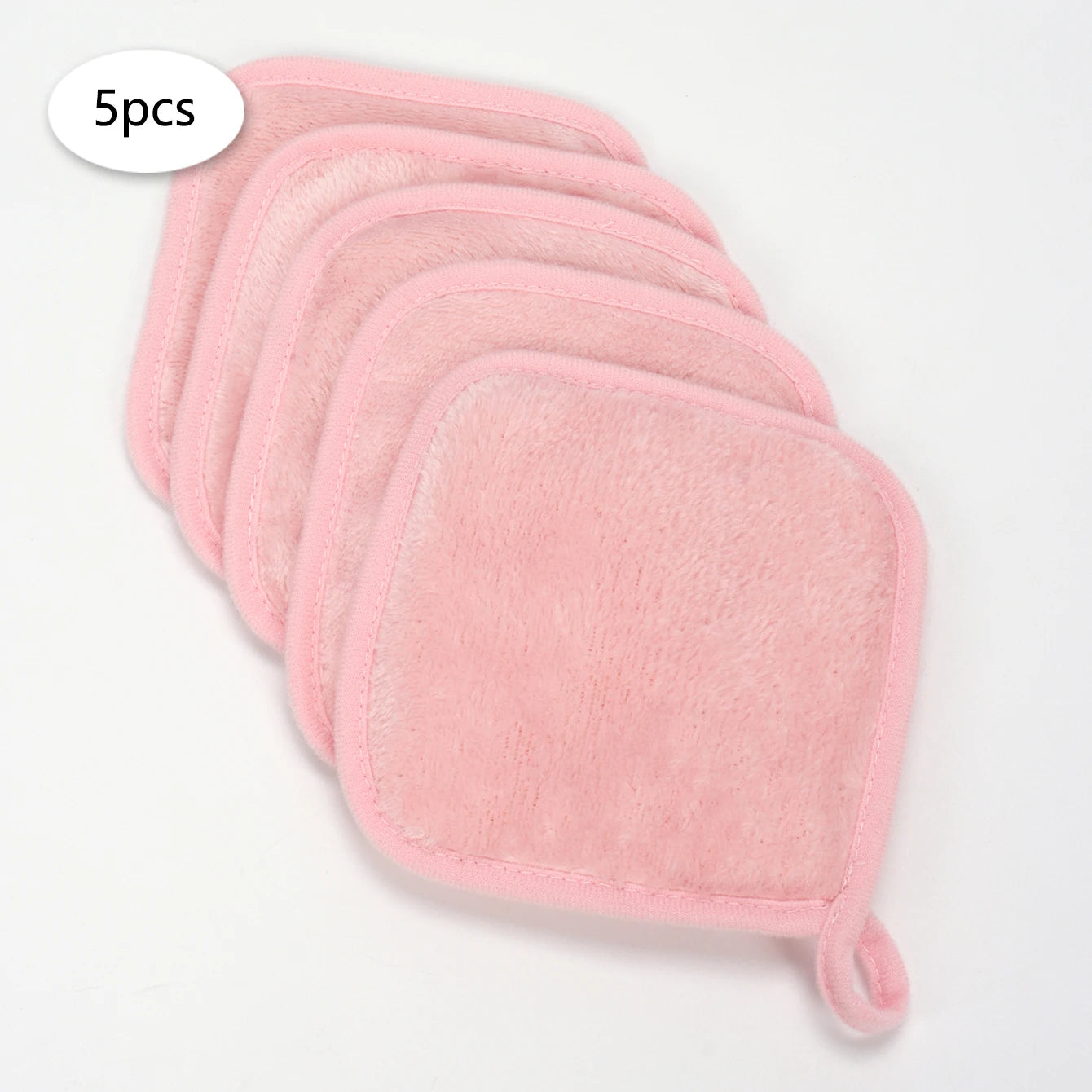 5/10/20Pcs Microfiber Face Cloths Reusable Makeup Remover Cloth Makeup Towels Face Deep Cleaning Pads Skincare Beauty Tools Beauty World Shop