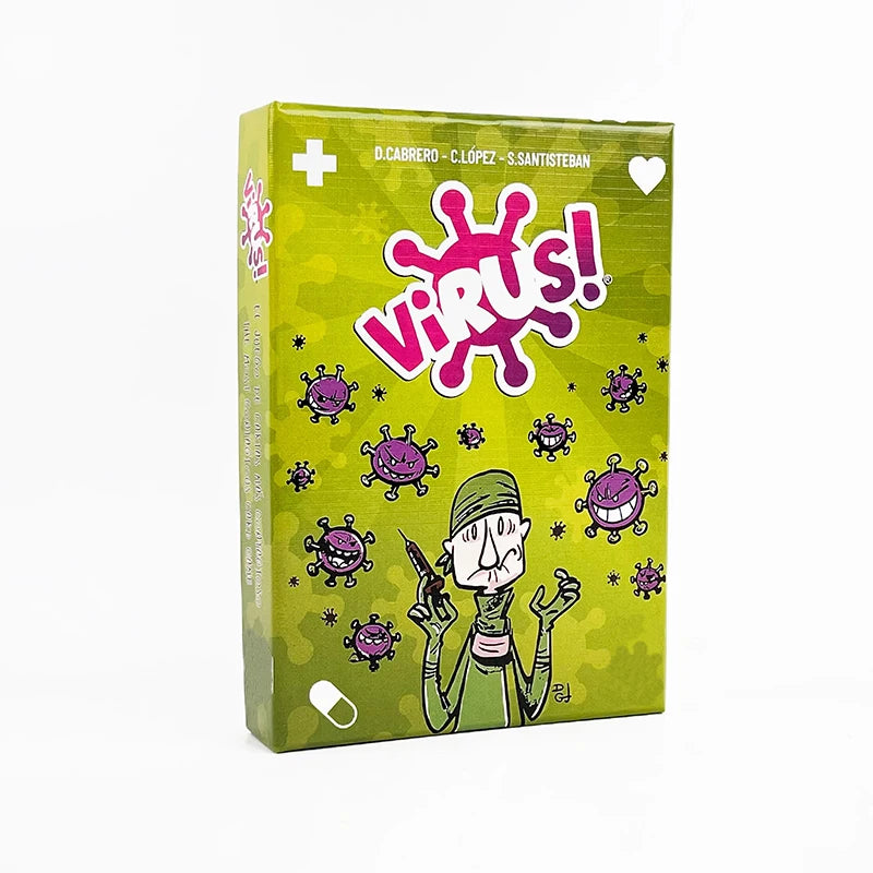Virus 1 2 3 Board Game: The Ultimate Contagiously Fun Game for Family Parties in Spanish & English Beauty World Shop