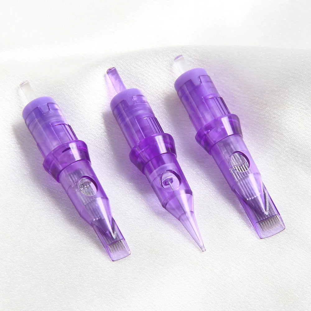 CJMIO Tattoo Needle Cartridge 3RL 5RL Bugpin Tattoo Cartridge Needle Round Liner Shader Magnum For Body Tattoo Eyebrow Machine Beauty World Shop