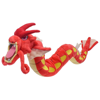 Shiny Gyarados Plush Toys Stuffed Animal Charizard Game for Collectible Gift,Soft Plushies Cartoon Character 23 Inch Red Beauty World Shop