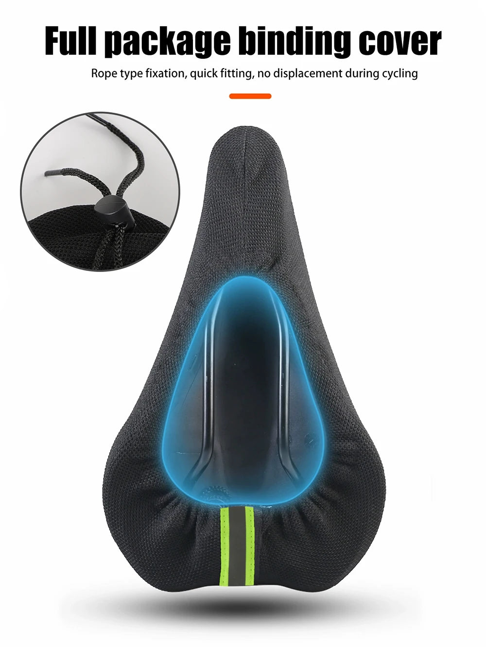 Waterproof Road Bike Saddle Cushion Comfortable MTB Bicycle Seat Cover Breathable Mountain Bike Cycling Seat Cover Beauty World Shop