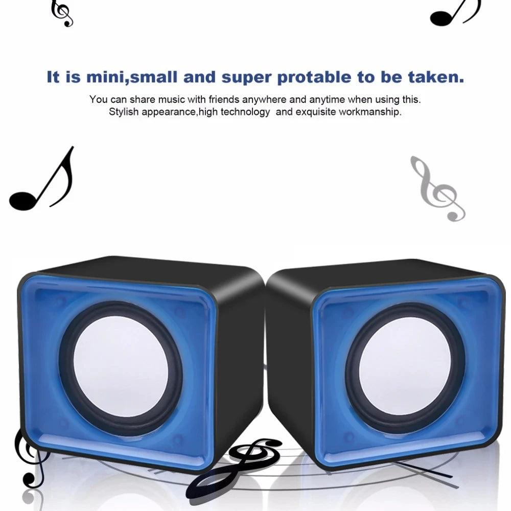 PC Speaker For Computer Laptop Notebook Desktop Caixa De Som Mini Sound Box Music Bocina Column Acoustics Coluna Audio System Beauty World Shop