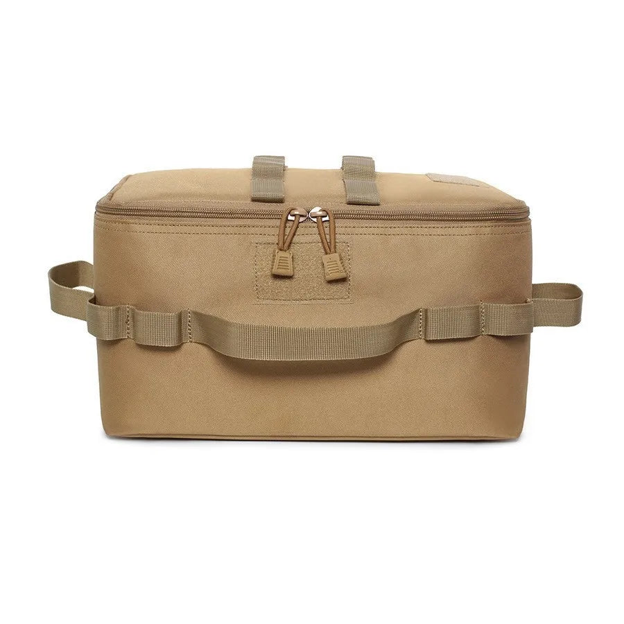 Outdoor Camping Storage Bag Basket Gas Stove Canister Pot Carry Bag Sack Picnic Bag Cookware Utensils Organizer Beauty World Shop