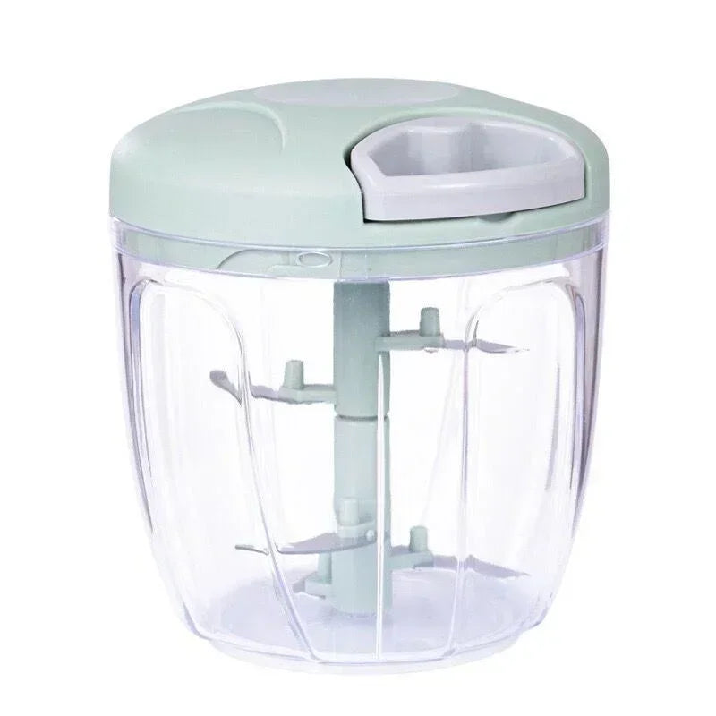 Crusher Vegetable Onion Cutter Kitchen Cooking Accessories 500/900ML Manual Meat Mincer Garlic Chopper Rotate GarlicPress Beauty World Shop
