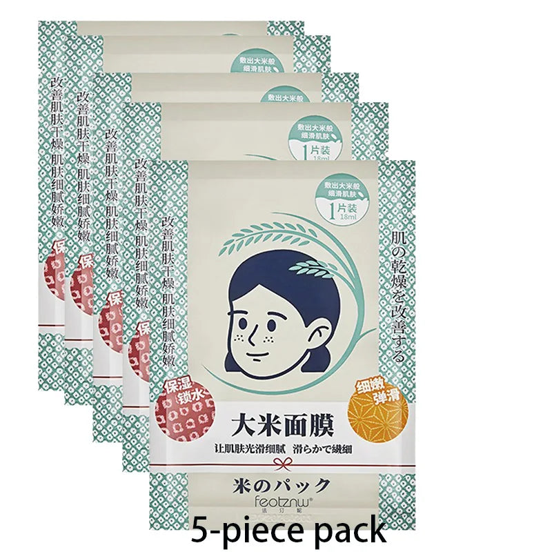 Fadinne Rice Mask — Hydrating, Moisturizing, and Water-Locking Formula for Soft and Supple Skin Beauty Trend Shop