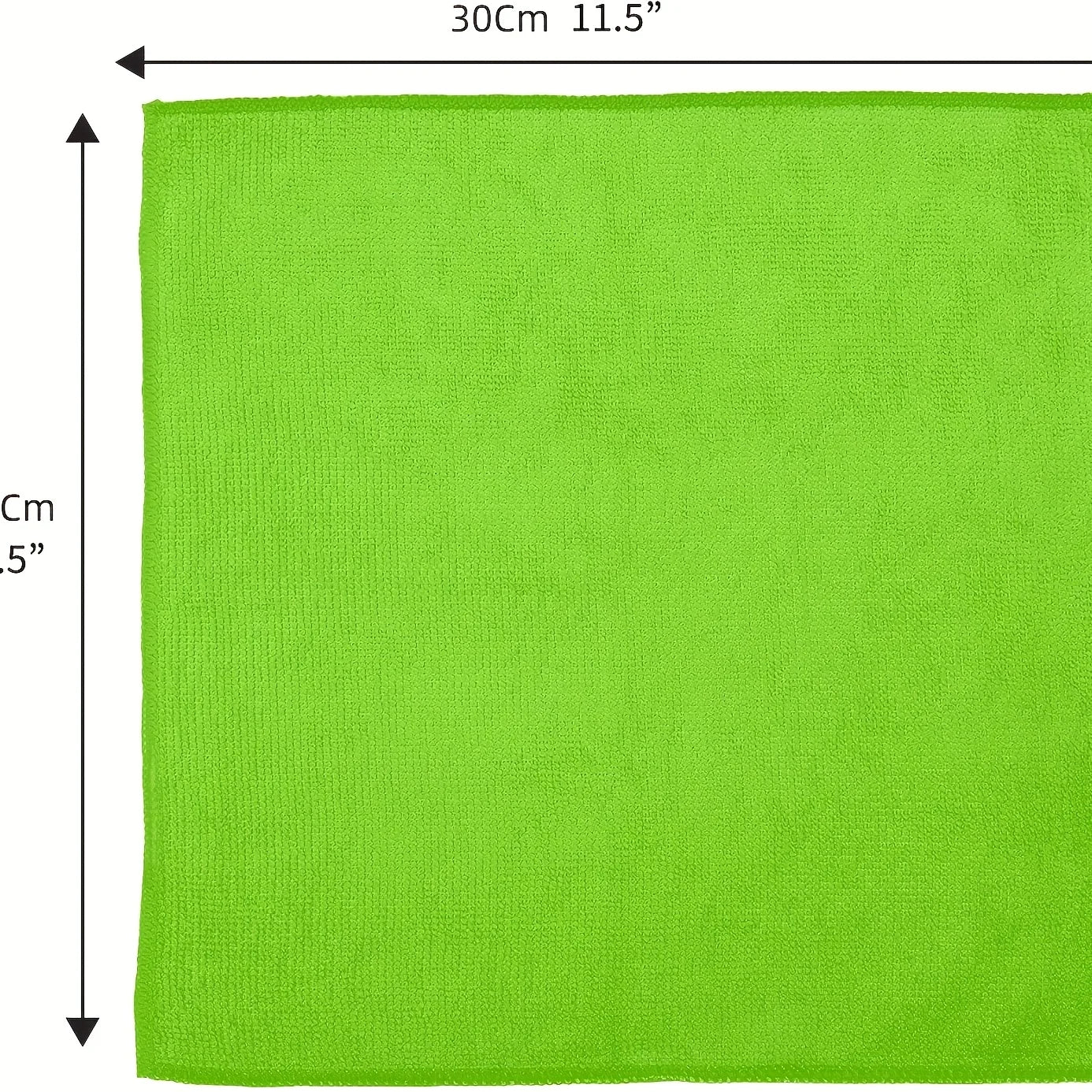 Microfiber Cleaning Cloths - Polyester, multi-surface streak-free. For outdoor, bathroom, kitchen, patio. Super absorbent, versa Beauty World Shop
