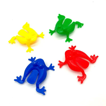 10-20Pcs Jumping Frog Bounce Fidget Toys For Kids Novelty Assorted  Stress Reliever Toys For Children Birthday Gift Party Favor Beauty World Shop