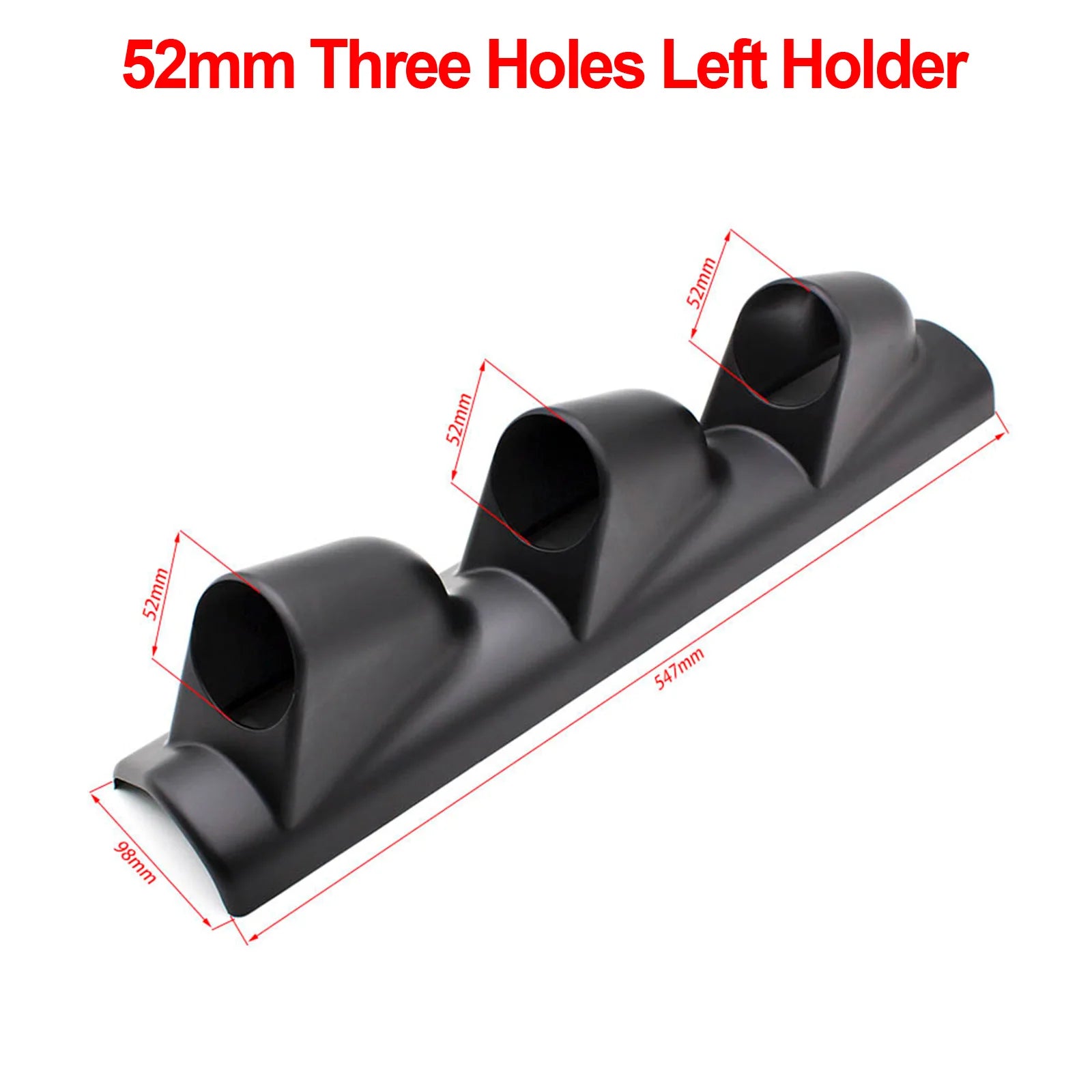 Universal 2INCH Car auto Gauge Holder 52mm manometer support Car Gauge Pod for Left Right Drive Car for 2 Inch 52mm Gauges Beauty World Shop