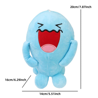 Psyduck Wobbuffet Scorbunny Meowth Mewtwo Mew Piplup Chikorita Pidgeotto Plush Toys Game for Collectible Gift,Soft Plushies Beauty World Shop
