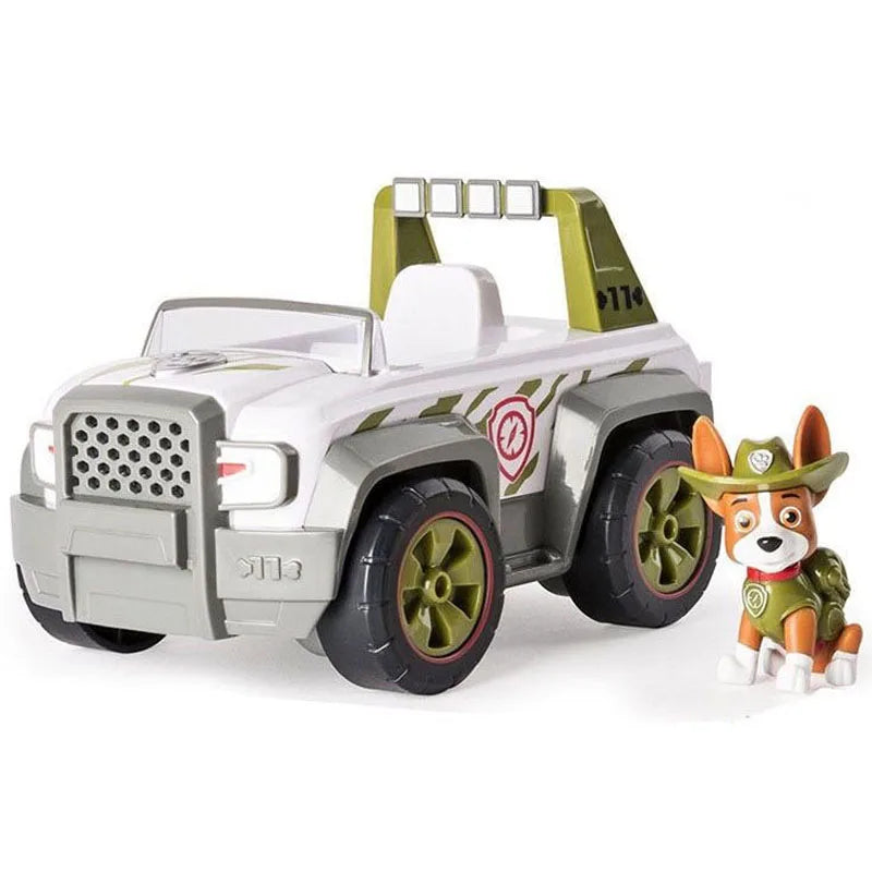Original Paw Patrol 11kinds Vehicle Car Ryder Tracker Everest Chase Rex Skye Rocky Marshall Zuma Action Figure Birthday Gift Toy Beauty World Shop