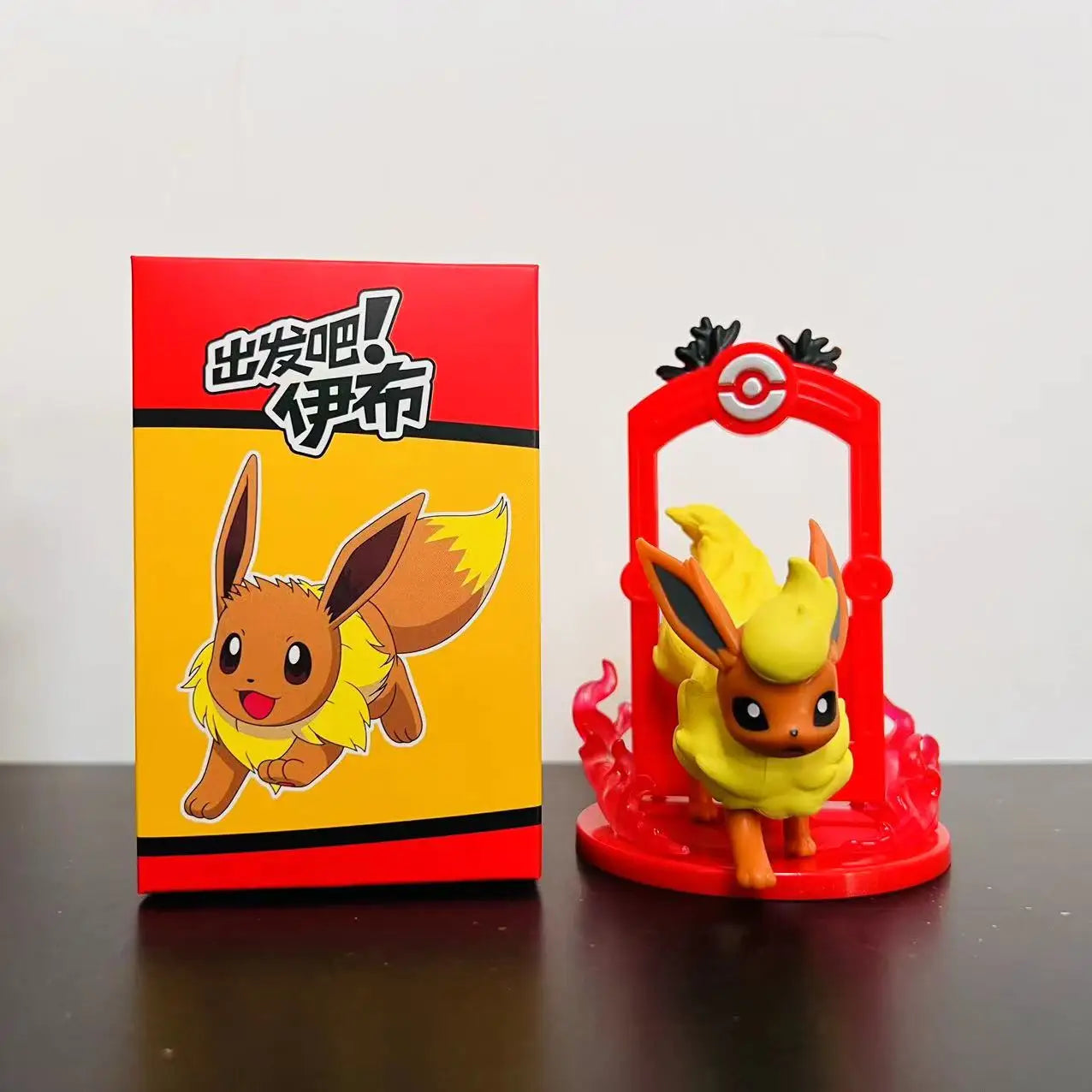 9pcs Pokemon Eevee Evolution Figure Set, Eevee Sylveon Espeon Glaceon Leafeon Anime Model Toys Collection for Kids Gift Beauty World Shop