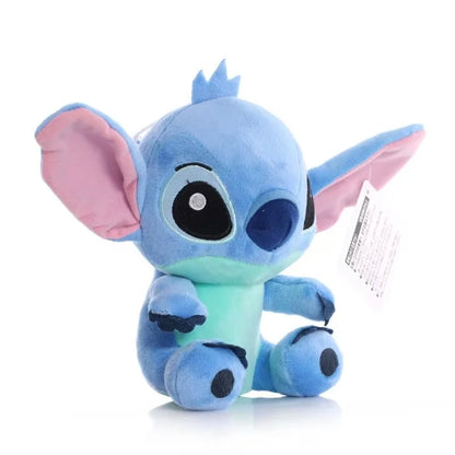 18cm Original Plush Stitch Baby Movie Cartoon Model Doll Children Action Figures Stuffed Toys Pendant Gifts Beauty Fashion