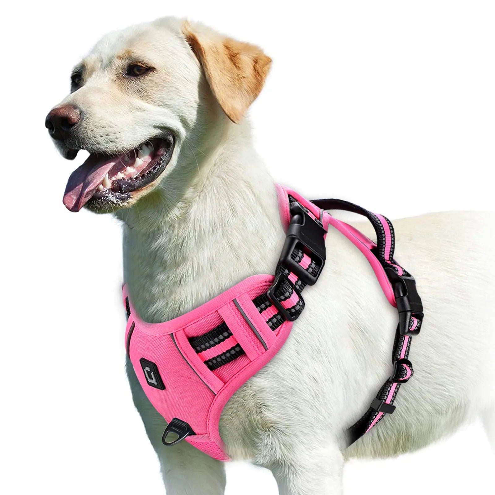 No Pull Dog Harness, Adjustable Soft Padded Pet Vest with Easy Control Handle Beauty World Shop