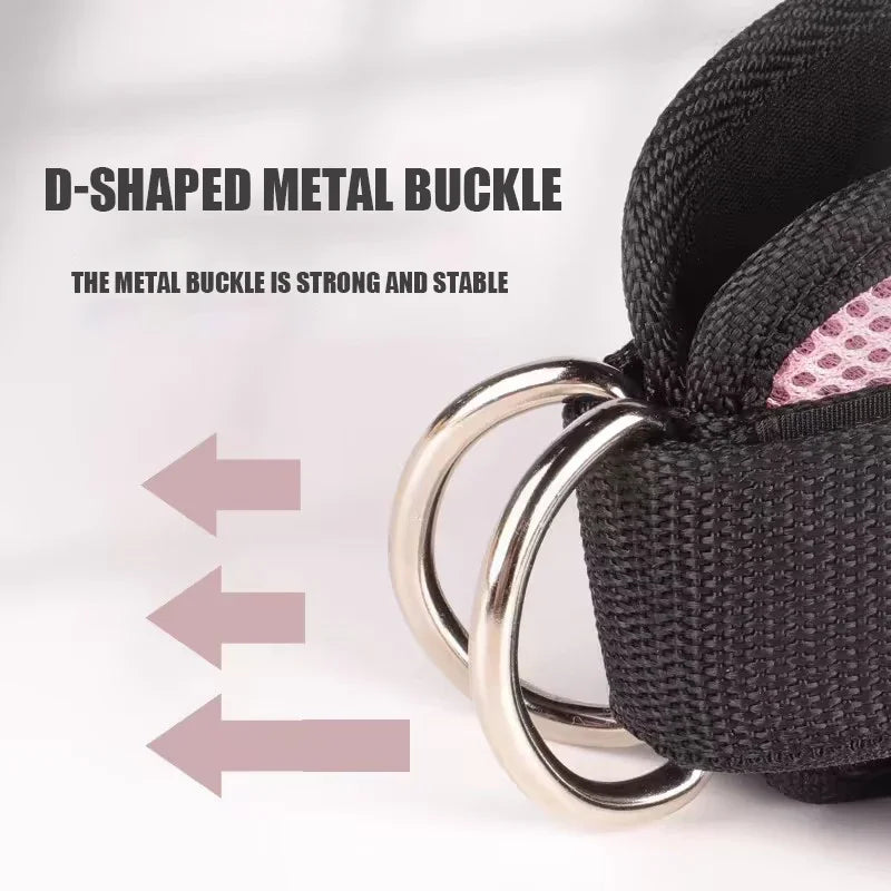 1Fitness Ankle Straps For Gantry Rear Kick Training Hip Exercise Lower Body Exercise - Adjustable Leg Straps Beauty World Shop